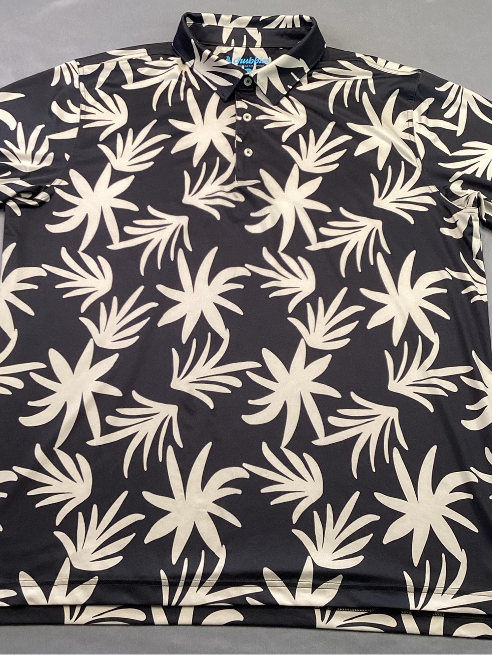 Chubbies The Weekend Has Arrived Performance Polo Golf Shirt Men’s XL Floral EUC